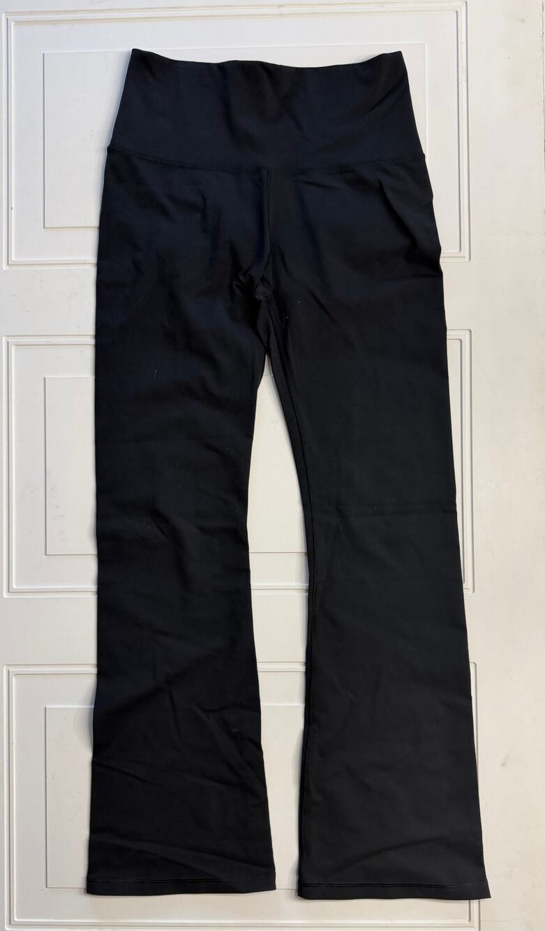 Calia Womens Sz M Black Yoga Workout Flare Pants Leggings Activewear
